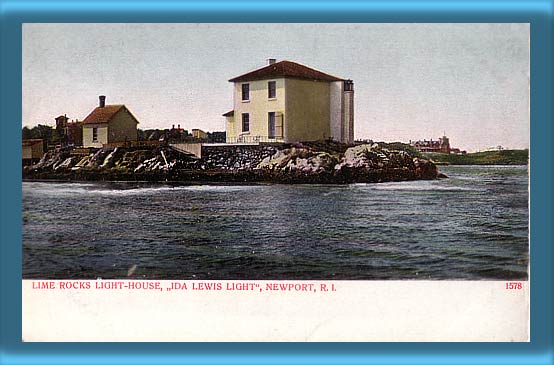 Lime Rock Lighthouse Postcard