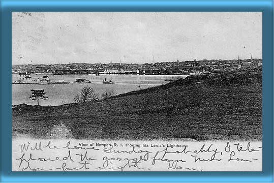 Lime Rock Lighthouse Postcard