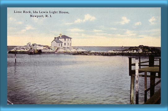 Lime Rock Lighthouse Postcard