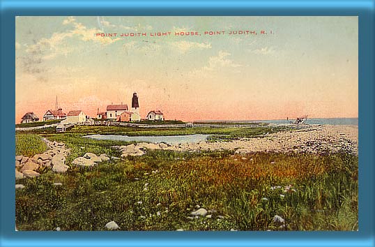 Point Judith Lighthouse Postcard