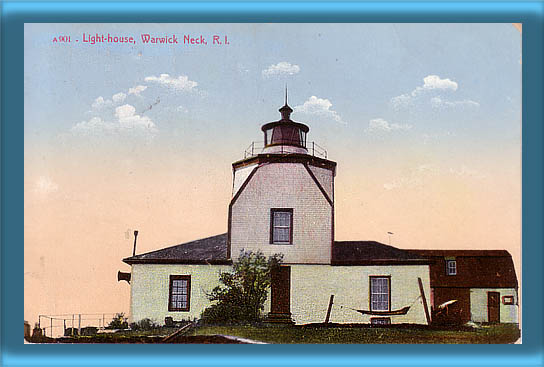 Warwick Lighthouse Postcard