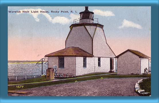 Warwick Lighthouse Postcard