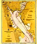 Providence Harbor Nautical Chart - 1925