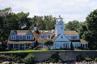 Poplar Point Lighthouse - Wickford, Rhode Island