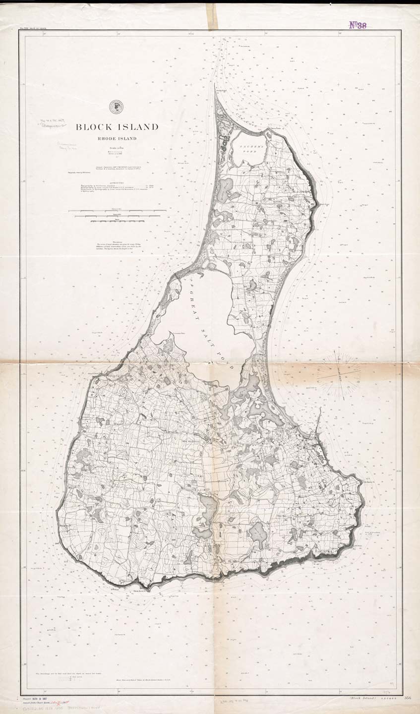 Block Island, Rhode Island 1887