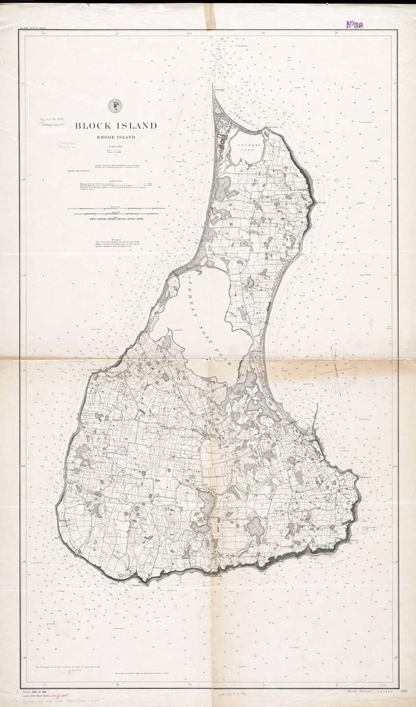 Block Island, Rhode Island 1887