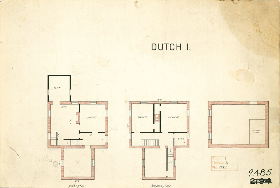 Floor Plan Of Dutch Island Lighthouse