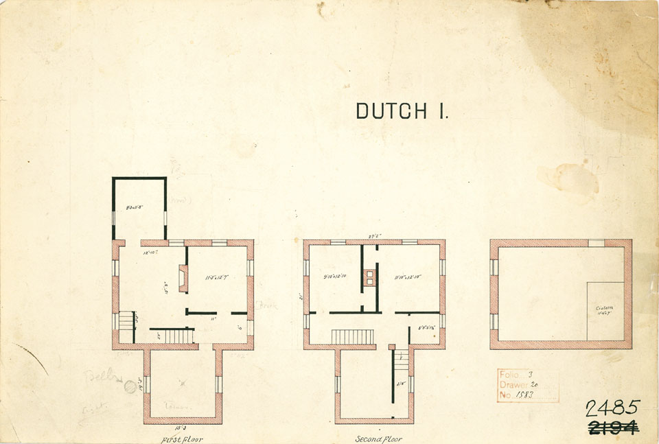 Floor Plan Of Dutch Island Lighthouse