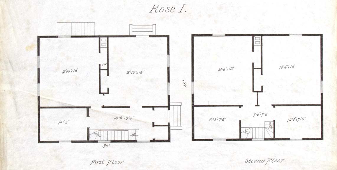 Floor Plan of Rose Island Lighthouse 