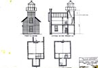 Plan of Bristol Ferry Lighthouse 1908