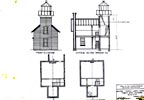 Plan of Bristol Ferry Lighthouse 1908