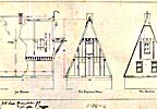 Plan of Gull Rocks Light With Framing - 1887