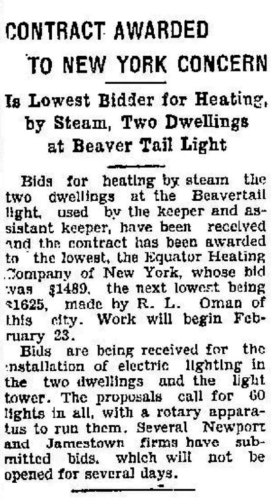 CONTRACT AWARDED TO NEW YORK CONCERN