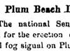 Plum Beach Lighthouse Newspaper Articles