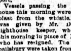 Wickford Harbor Lighthouse Newspaper Articles