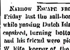 Dutch Island Lighthouse Newspaper Articles