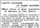 Dutch Island Lighthouse Newspaper Articles
