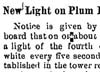 Plum Beach Lighthouse Newspaper Articles