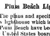 Plum Beach Lighthouse Newspaper Articles