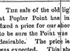 Poplar Point's Lighthouse Newspaper Articles