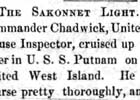 Sakonnet Point Lighthouse Newspaper Articles