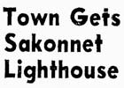 Sakonnet Point Lighthouse Newspaper Articles