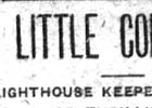 Sakonnet Point Lighthouse Newspaper Articles