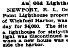 Poplar Point's Lighthouse Newspaper Articles