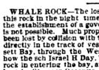 Whale Rock's Lighthouse Newspaper Articles