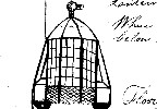 David Melville's Plan of the Lantern for 1754 Beavertail Lighthouse