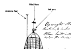 Top of Lantern in David Melville's Plan of the 1754 Beavertail Lighthouse