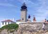 Foundation of 1749 Beavertail Lighthouse