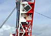 Lifting a 9X35LWR Buoy onto a Coast Guard Buoy Tender