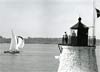 Castle Hill Lighthouse's Lantern and Fifth Order Fresnel Lens