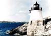 Castle Hill Lighthouse's Lantern and Fifth Order Fresnel Lens