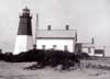 Point Judith Lighthouse's Lantern and Fourth Order Fresnel Lens - 1930's