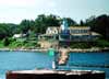 Poplar Point Lighthouse and the Base of Wickford Harbor Lighthouse