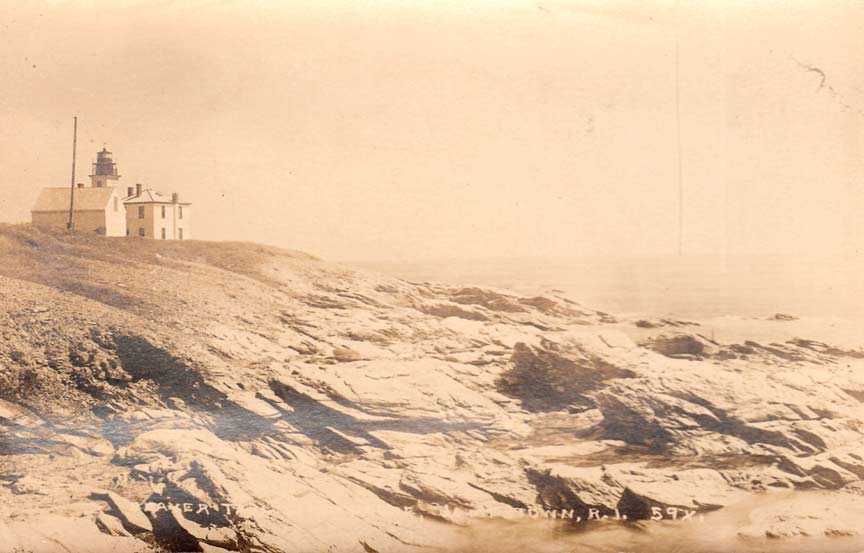 Beavertail Lighthouse Postcard