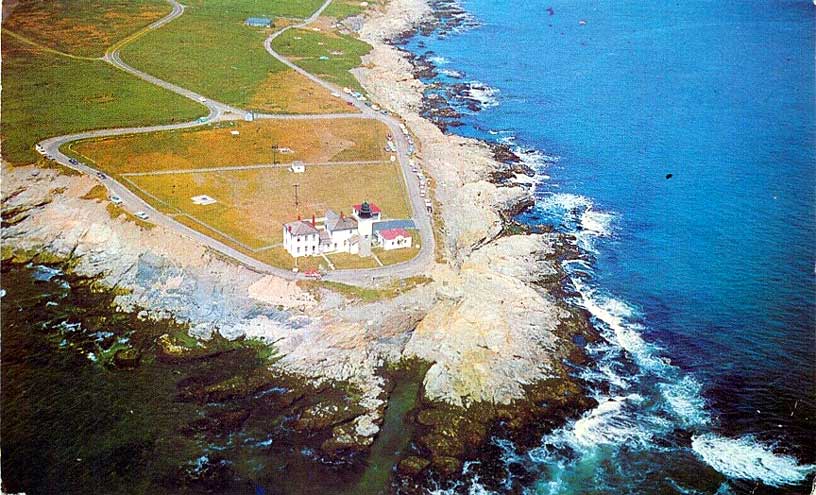 Beavertail Lighthouse Postcard