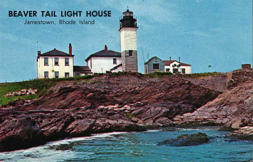 Beavertail Lighthouse Postcard