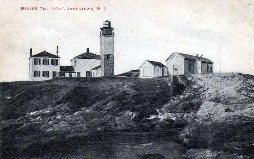 Beavertail Lighthouse Postcard