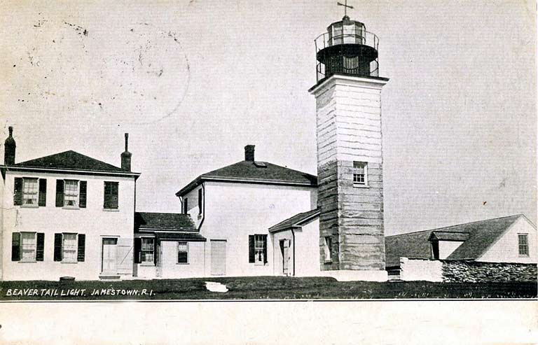 Beavertail Lighthouse Postcard