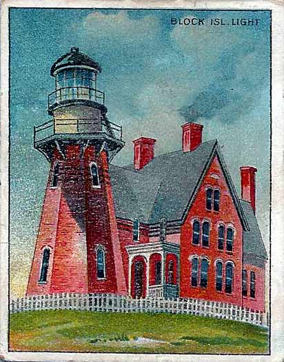Block Island Southeast Lighthouse Postcard