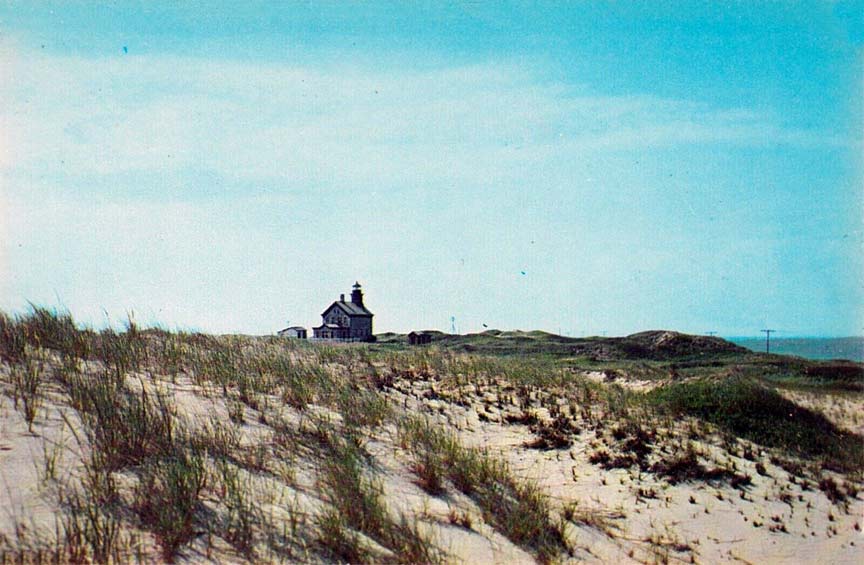 Block Island Ligthouse Postcard