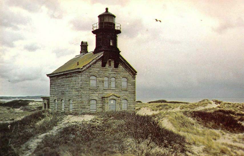 Block Island Ligthouse Postcard