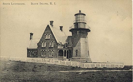 Block Island Southeast Lighthouse Postcard