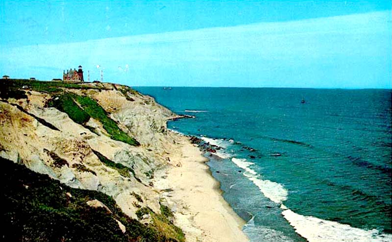 Block Island Southeast Lighthouse Postcard