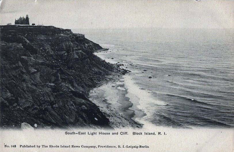 Block Island Southeast Lighthouse Postcard