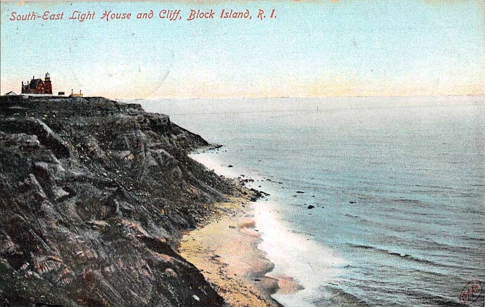 Block Island Southeast Lighthouse Postcard