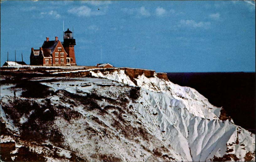 Block Island Southeast Lighthouse Postcard